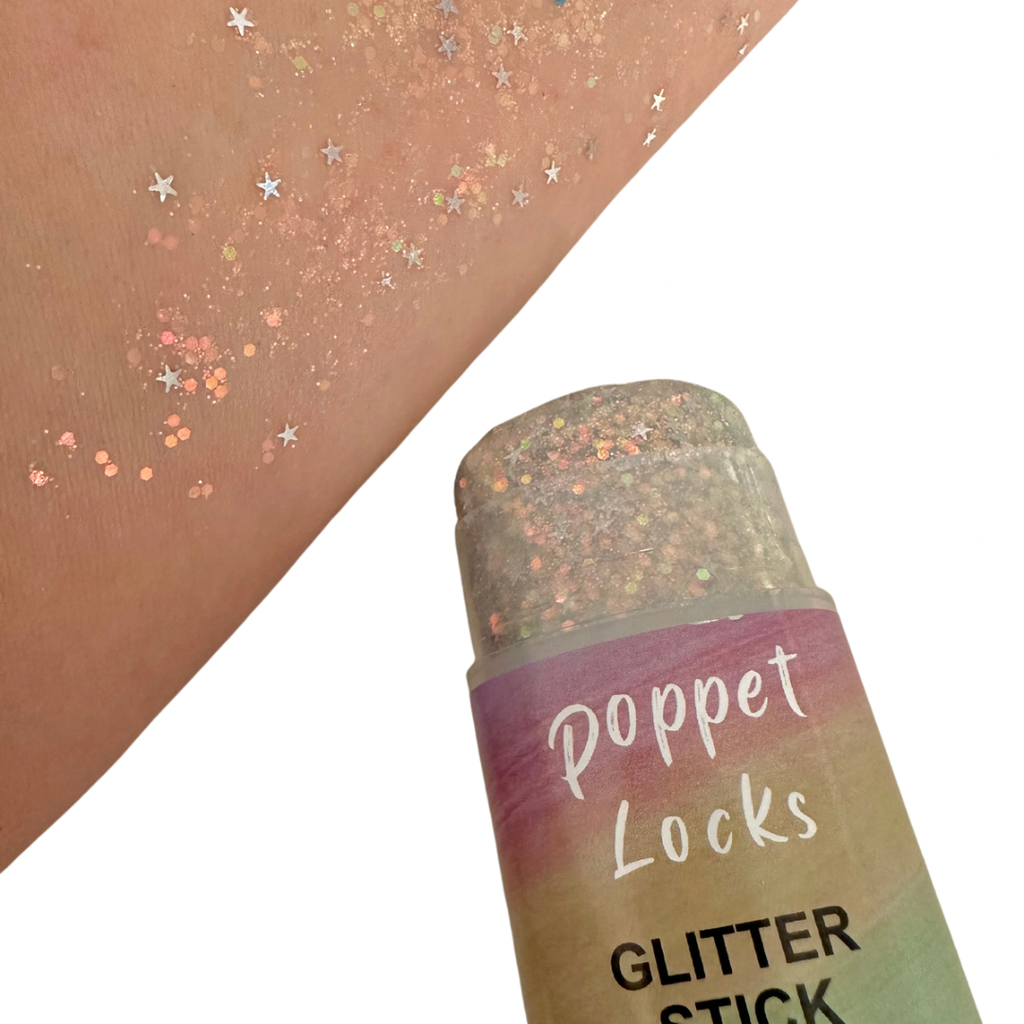 Poppet Locks I Irredescent Glitter Stick