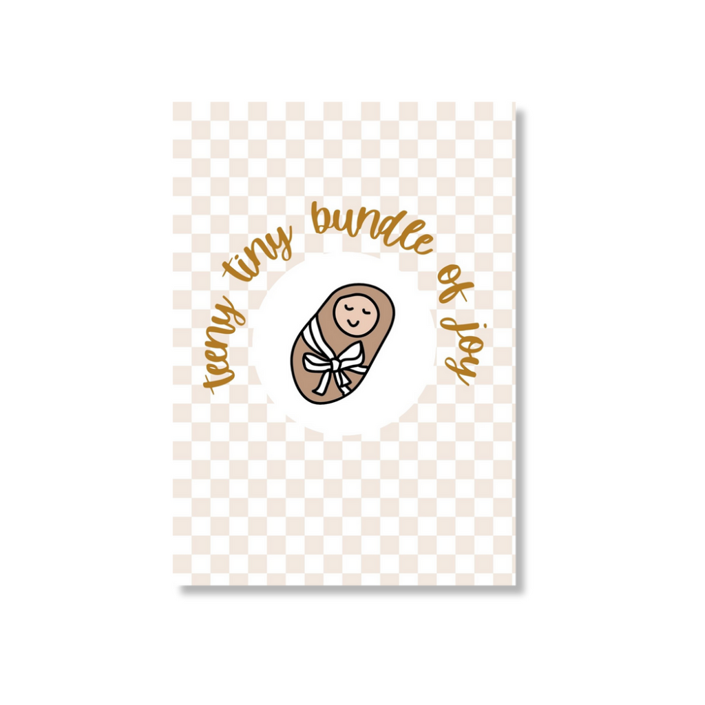Zae + K | Greeting Card Baby - Bundle of Joy