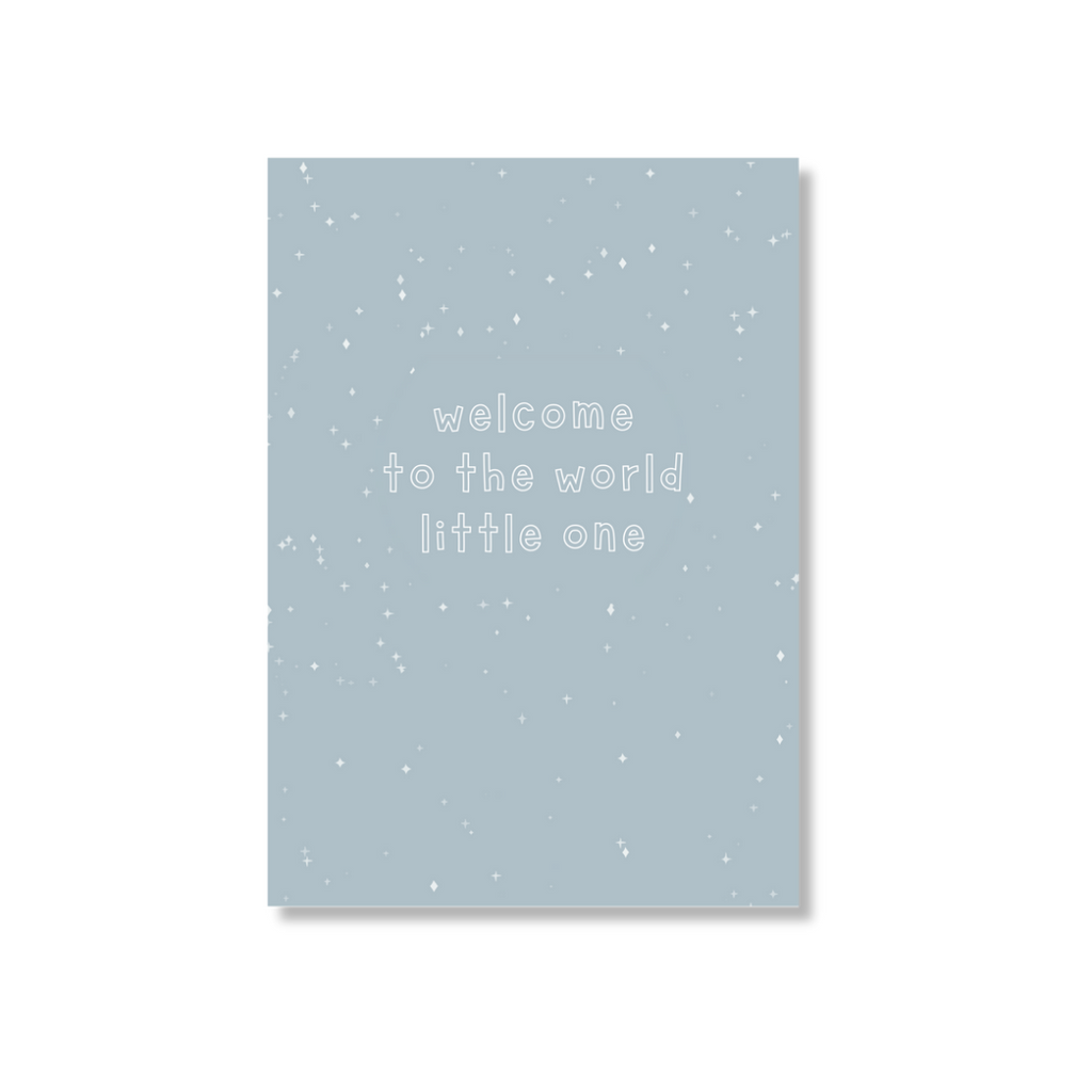 Zae + K | Greeting Card Baby - Welcome to the World