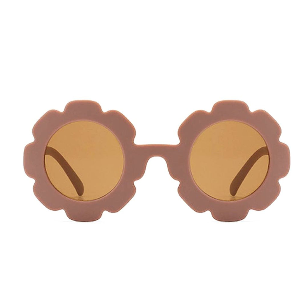 Zae + K | Flower Sunglasses - Dusky Mauve
