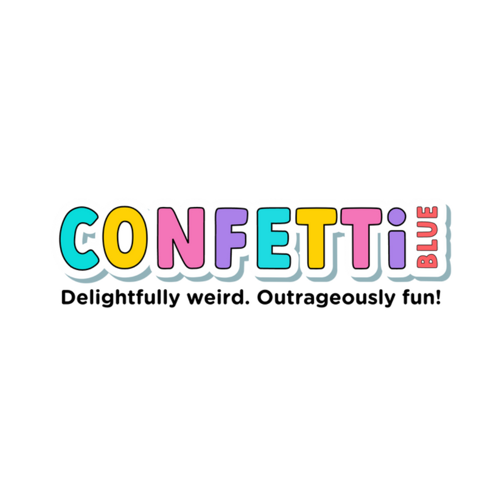 Confetti Blue