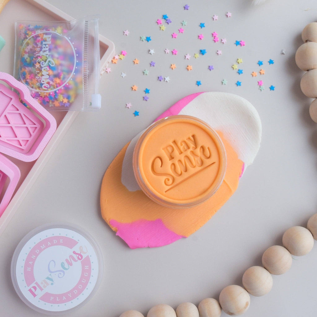 Play Sense - Playdough | Pastel Peach | Fruit Salad Scented: Small