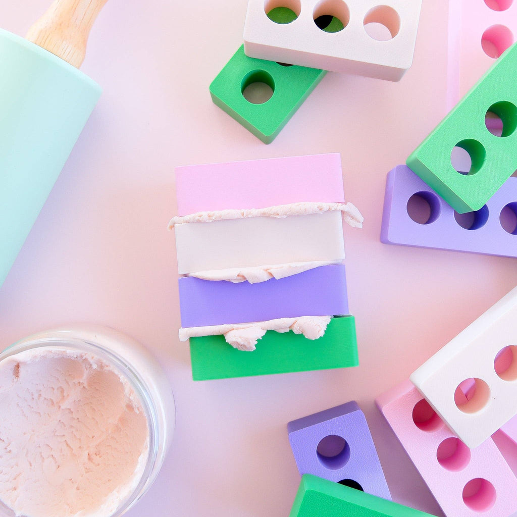 Play Sense - Eco Playdough Bricks: Mix / Set of 22
