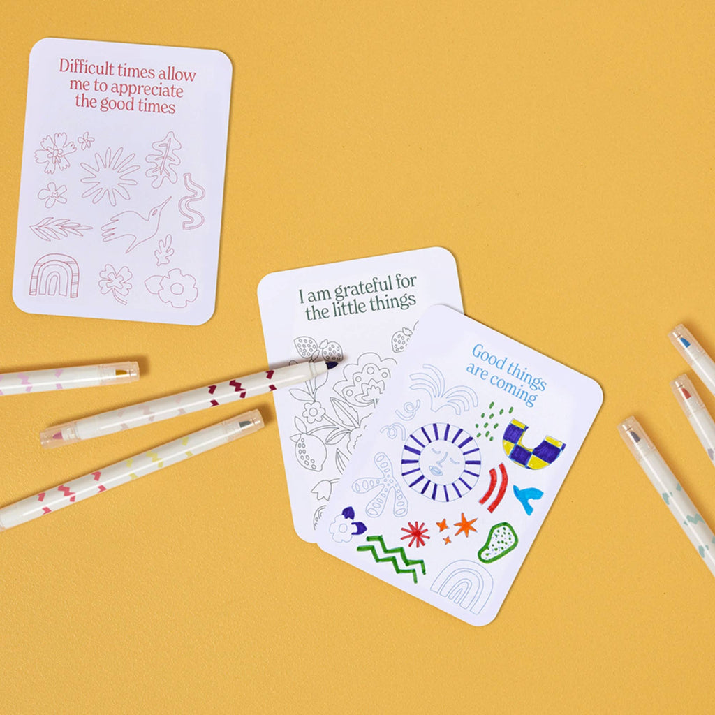 Journey Of Something  I Colour Your Own Affirmation Cards