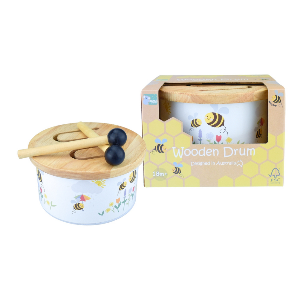 Koala Dream I Buzzy Days - Wooden Drum