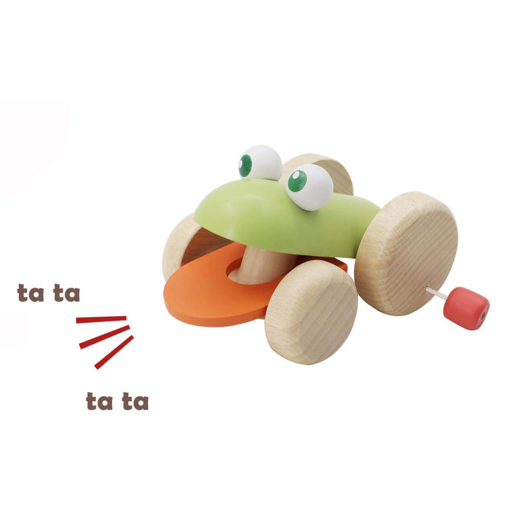 Kaper Kidz I  Eco Push a long Croaking Frog