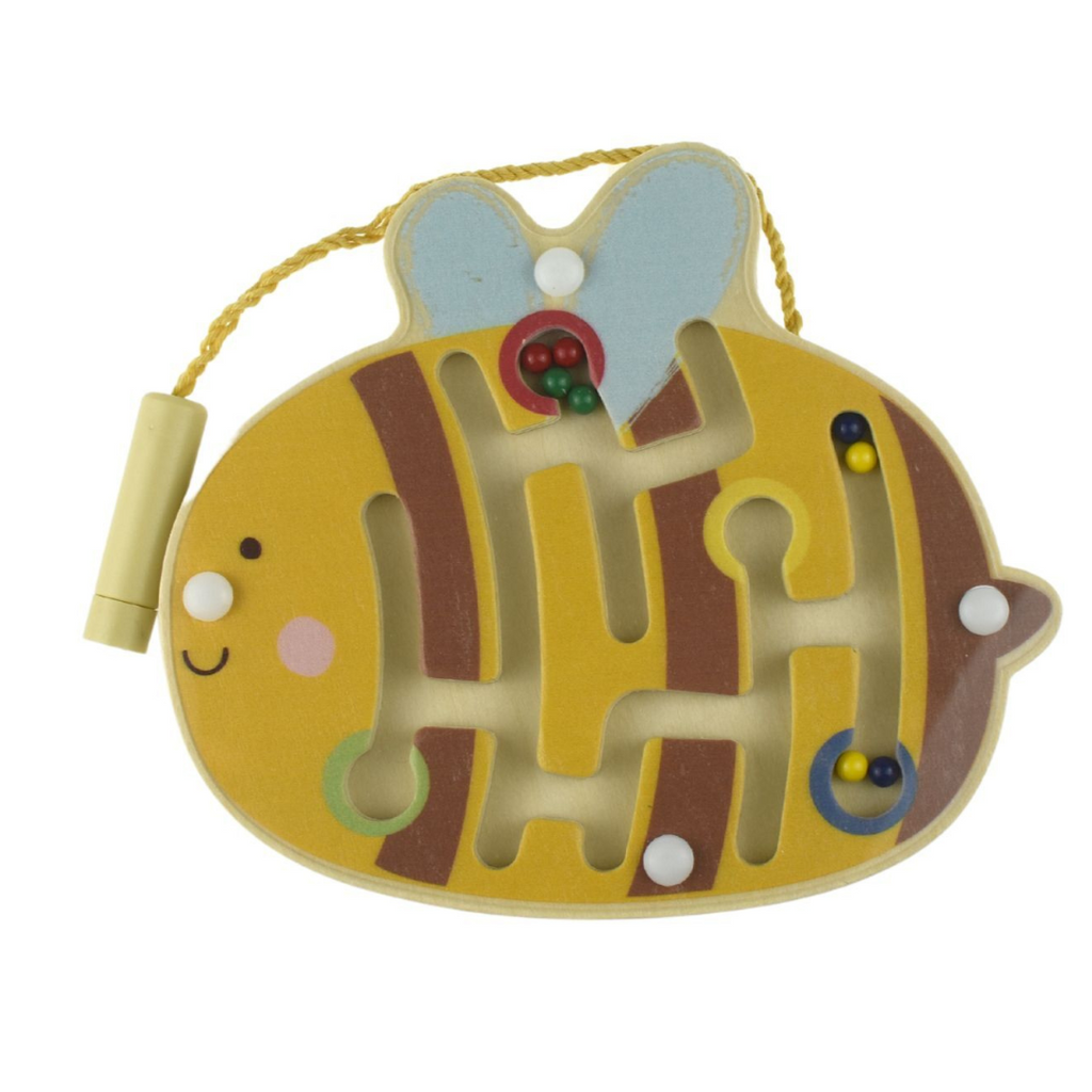 Kaper Kidz I Wooden Bee Magnetic Labyrinth