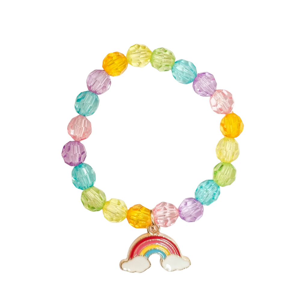 Zae + K | Charm Bracelet - Pastel Rainbow