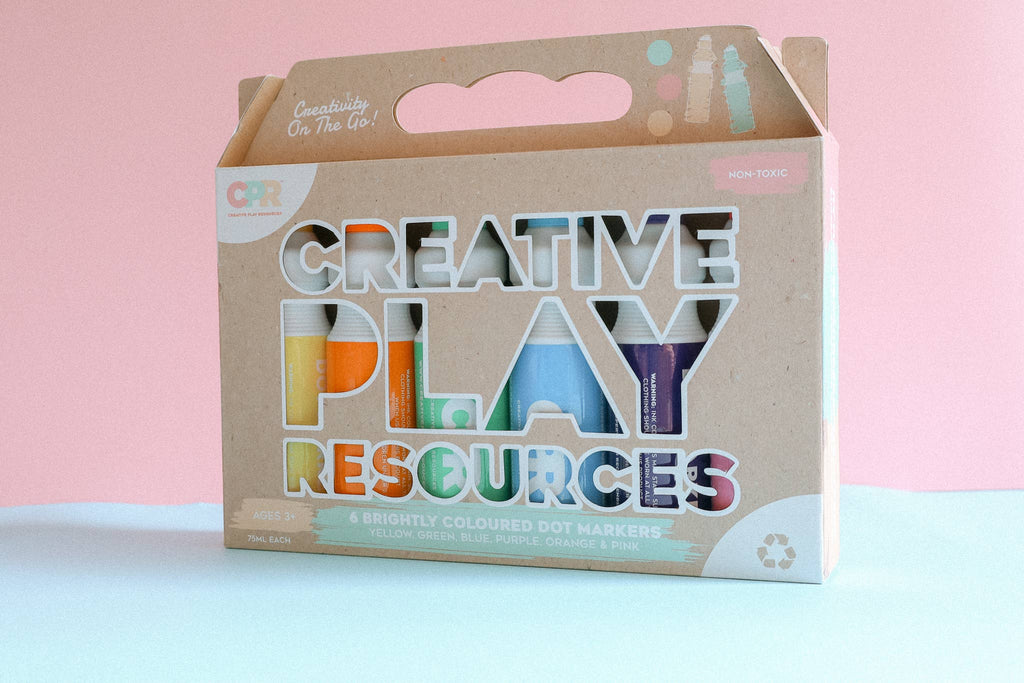 Creative Play Resources I Dot Markers - 6 pack