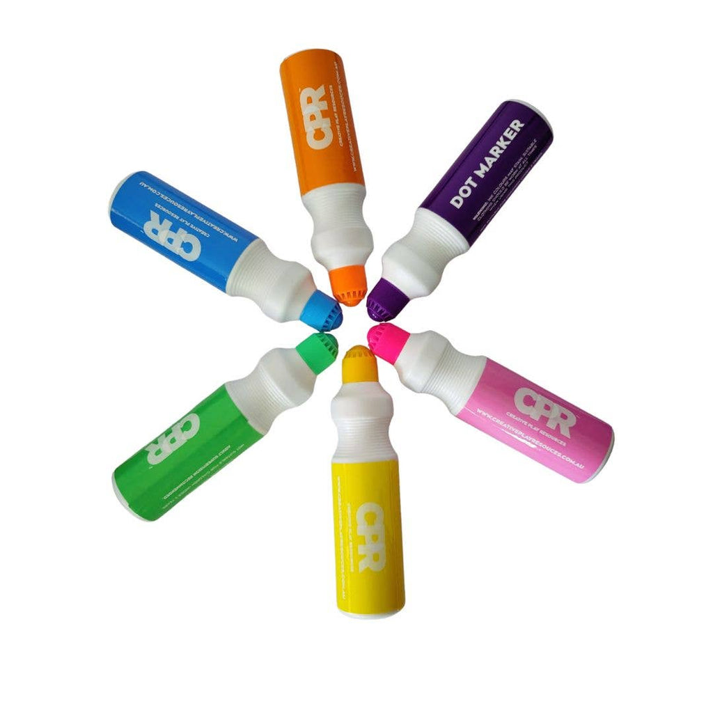 Creative Play Resources I Dot Markers - 6 pack