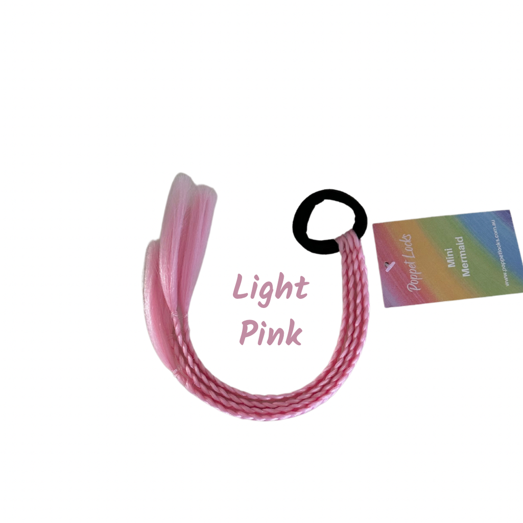 Poppet Locks I Mini Mermaid - Light Pink - 12"