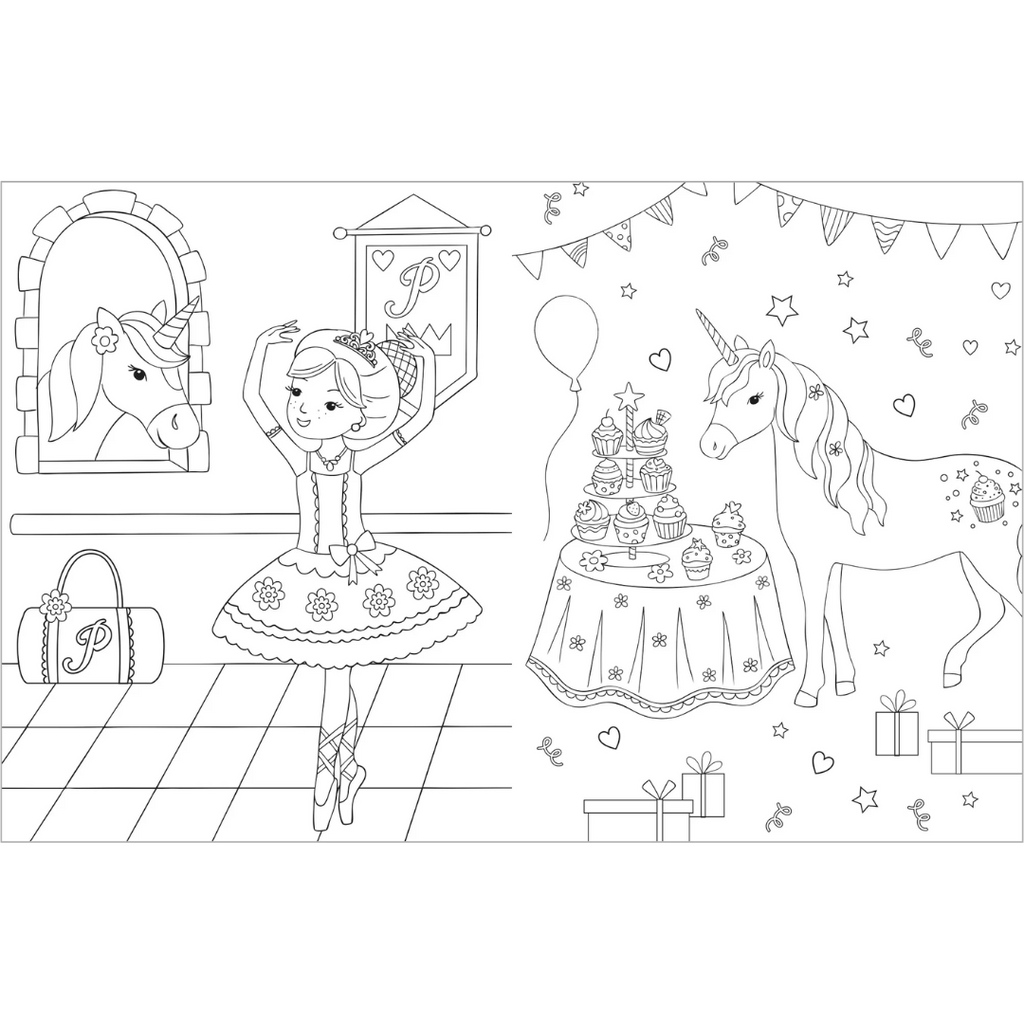 Unicorn Magic - Tattoo Activity Book