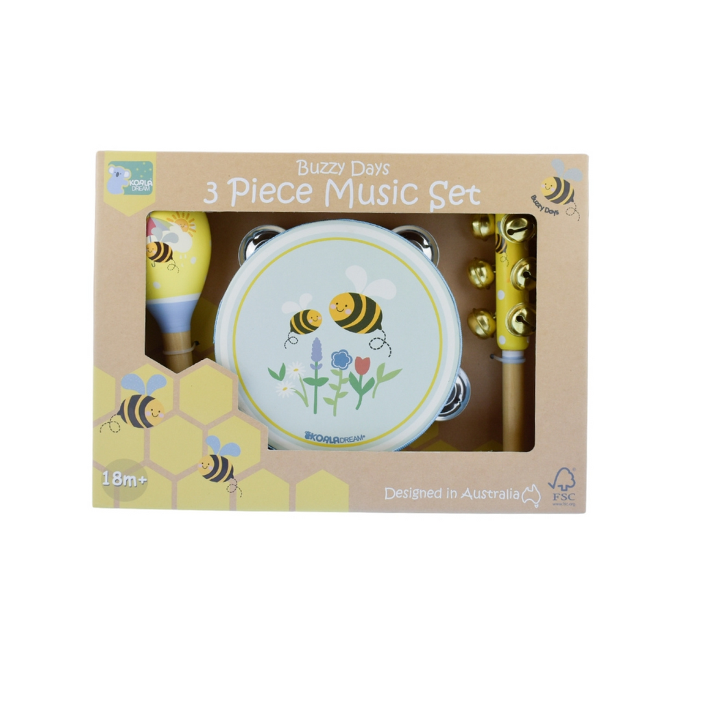 Koala Dream I Buzzy Days - 3 Piece Music Set