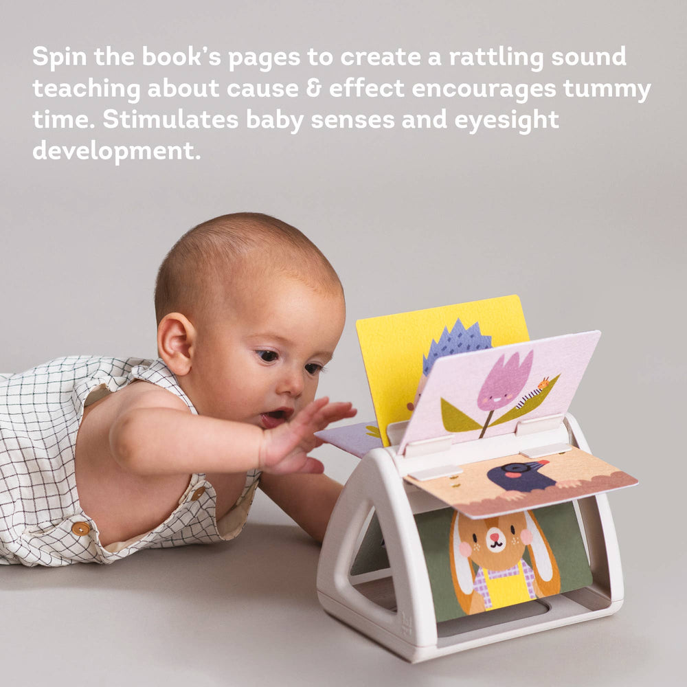 Taf Toys | Tummy Time Spinning Book