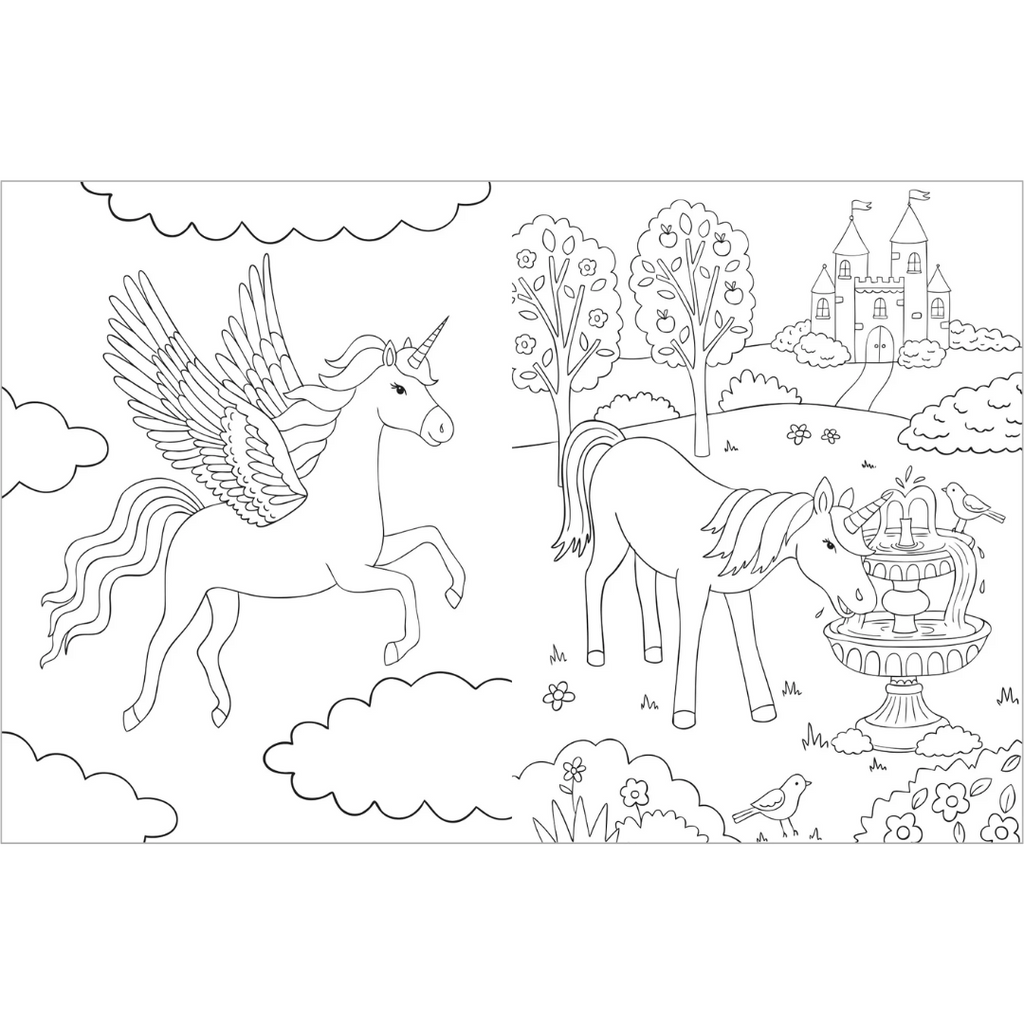 Unicorn Magic - Tattoo Activity Book