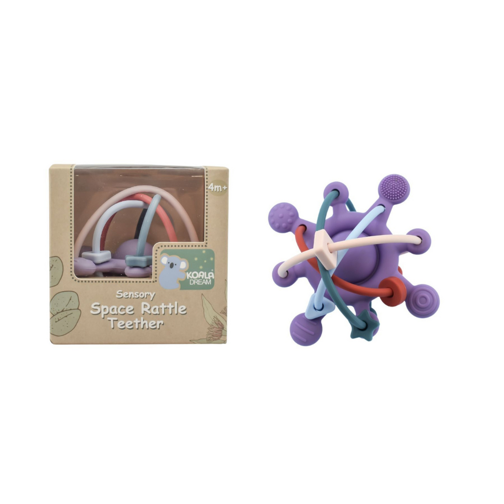 Koala Dream I Sensory Space Rattle Teether