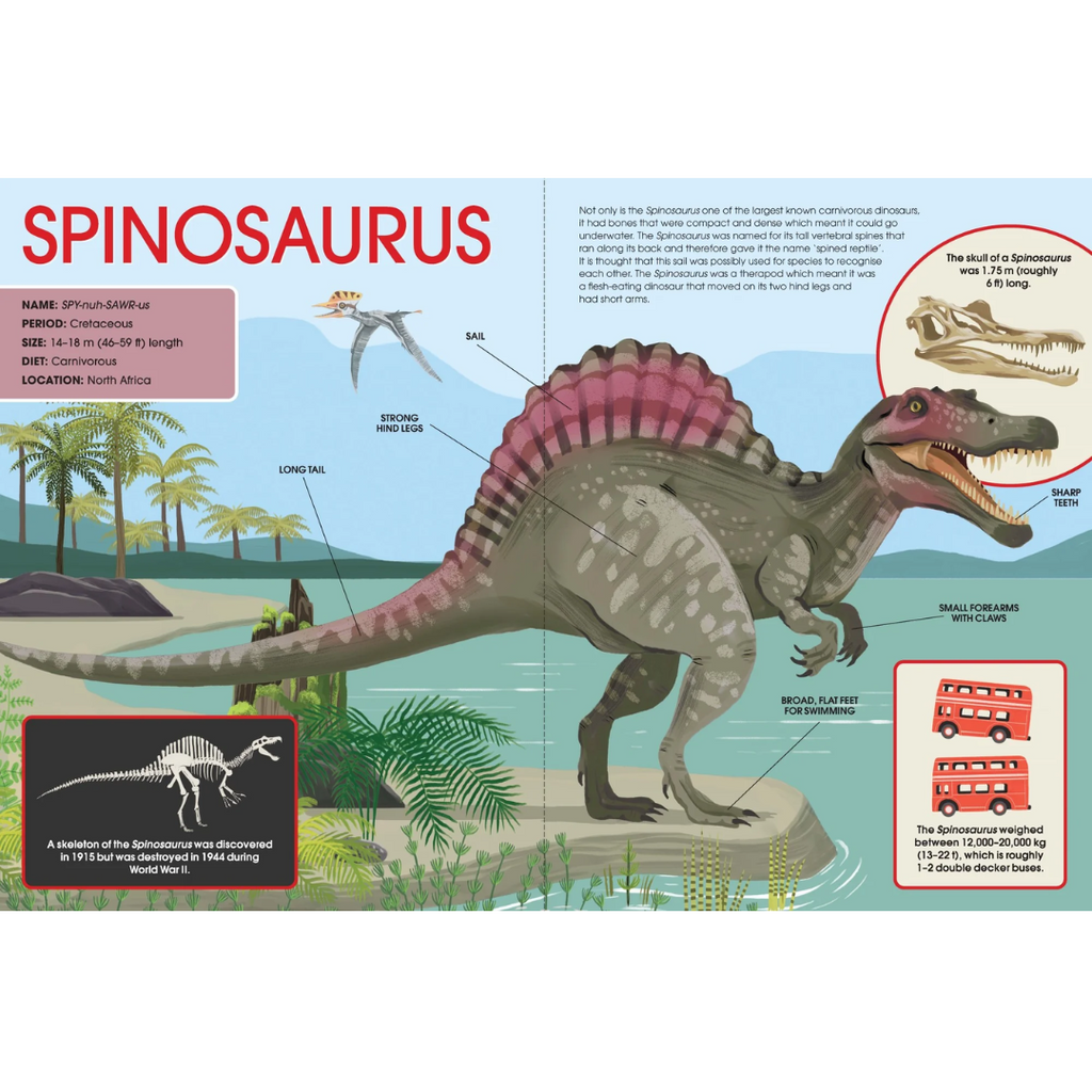 Large Fold Out BB I The Big Book of Dinosaurs
