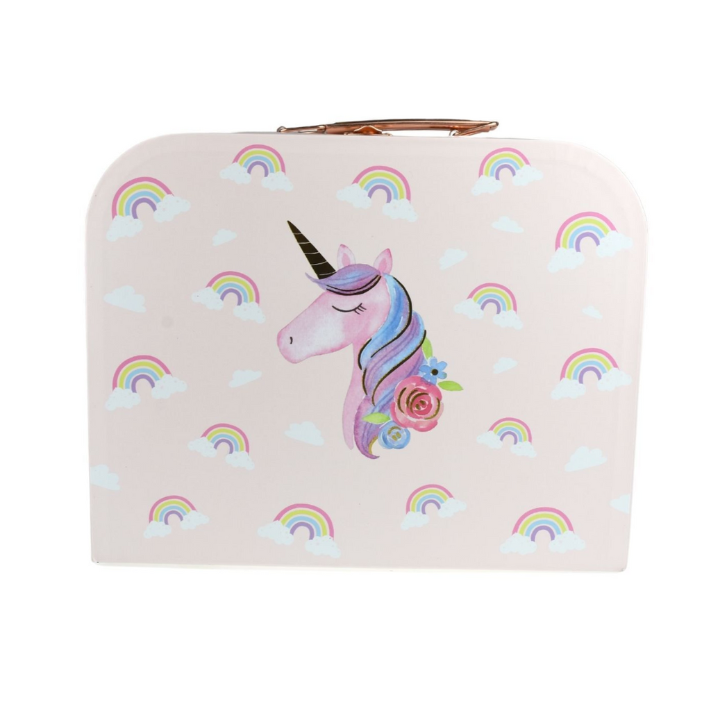 Kaper Kidz I Unicorn Tea Set in Suitcase 18pc