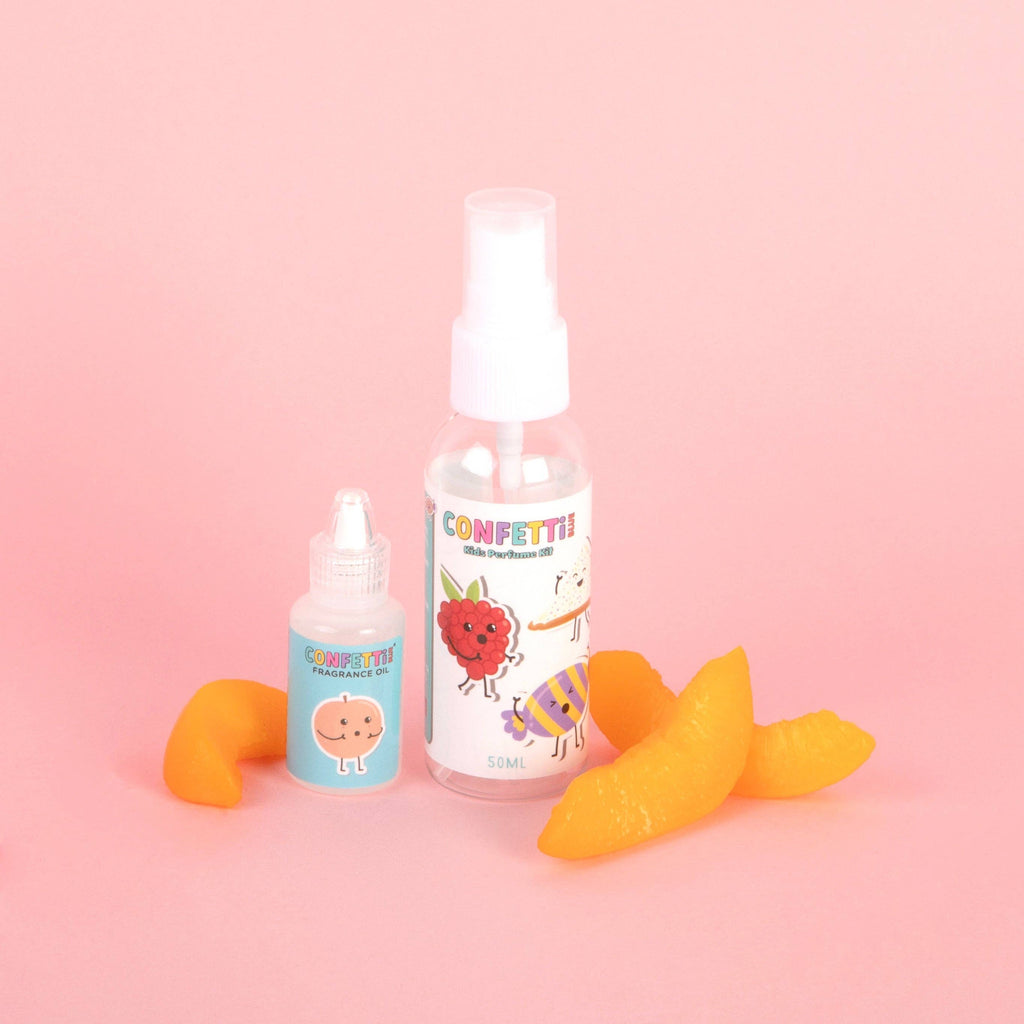 Confetti Blue - Sweet Peach Mini Perfume Making Kit