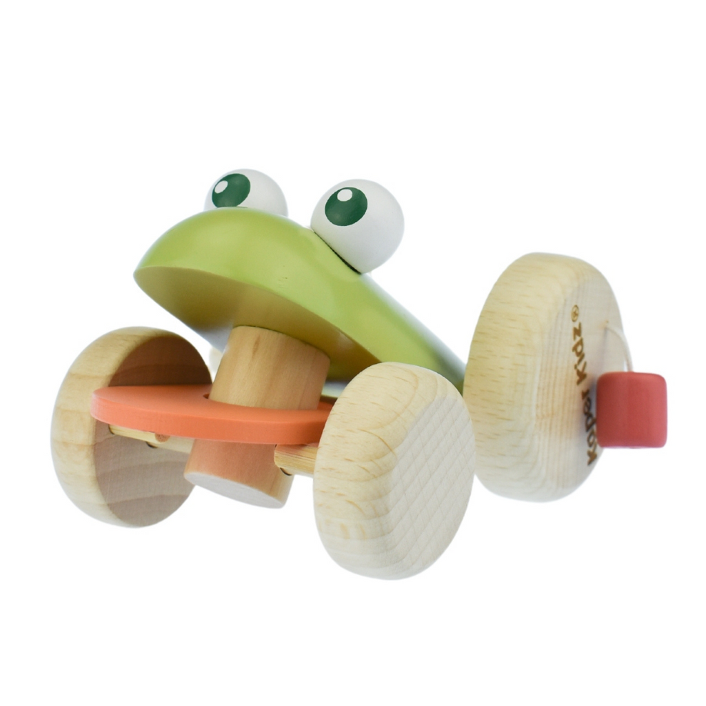 Kaper Kidz I  Eco Push a long Croaking Frog