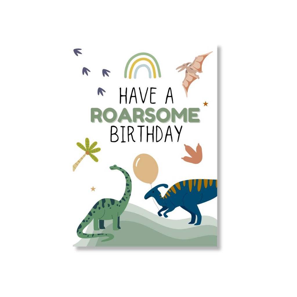 Zae + K | Greeting Card Birthday - Roarsome