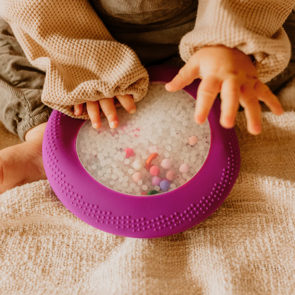 Jellystone Designs I Peekaboo Sensory Bag - Beach