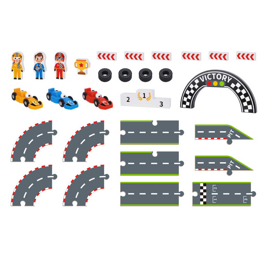 Tooky Toy I Formula Racing Puzzle Playmat