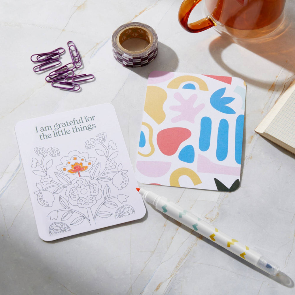 Journey Of Something  I Colour Your Own Affirmation Cards