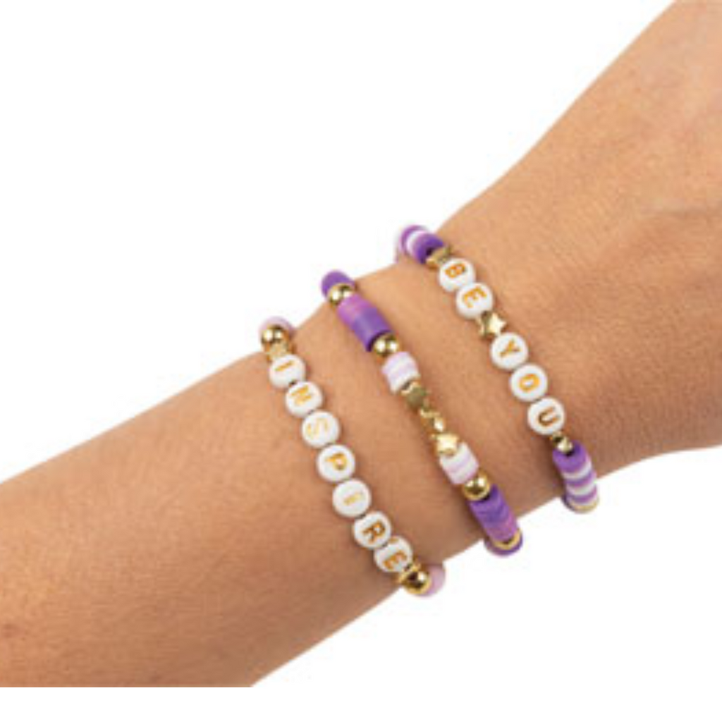 Educational Colours I Friendship Bracelets - Purple