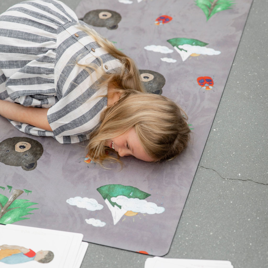 Mindful and Co Kids I Nature Print Kids Yoga Mat