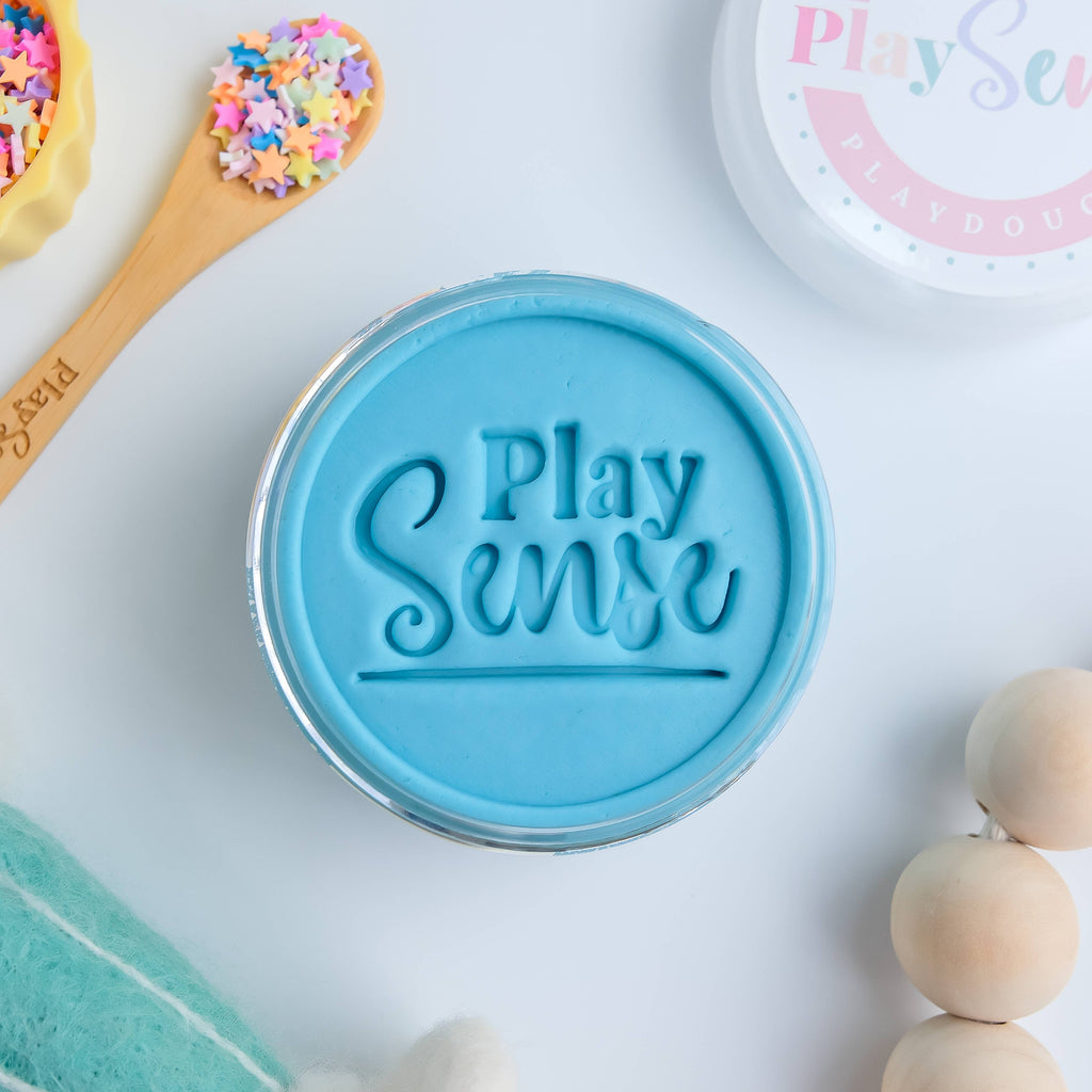 Play Sense - PlayDough | Pastel Blue | Tutti Fruity Scented: Small