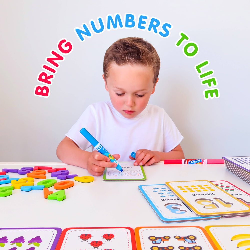 Curious Columbus | Flashcards and 123 Magnetic Numbers