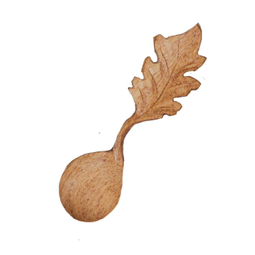 Wild Mountain Child | Wooden Spoon - Leaf Spoon