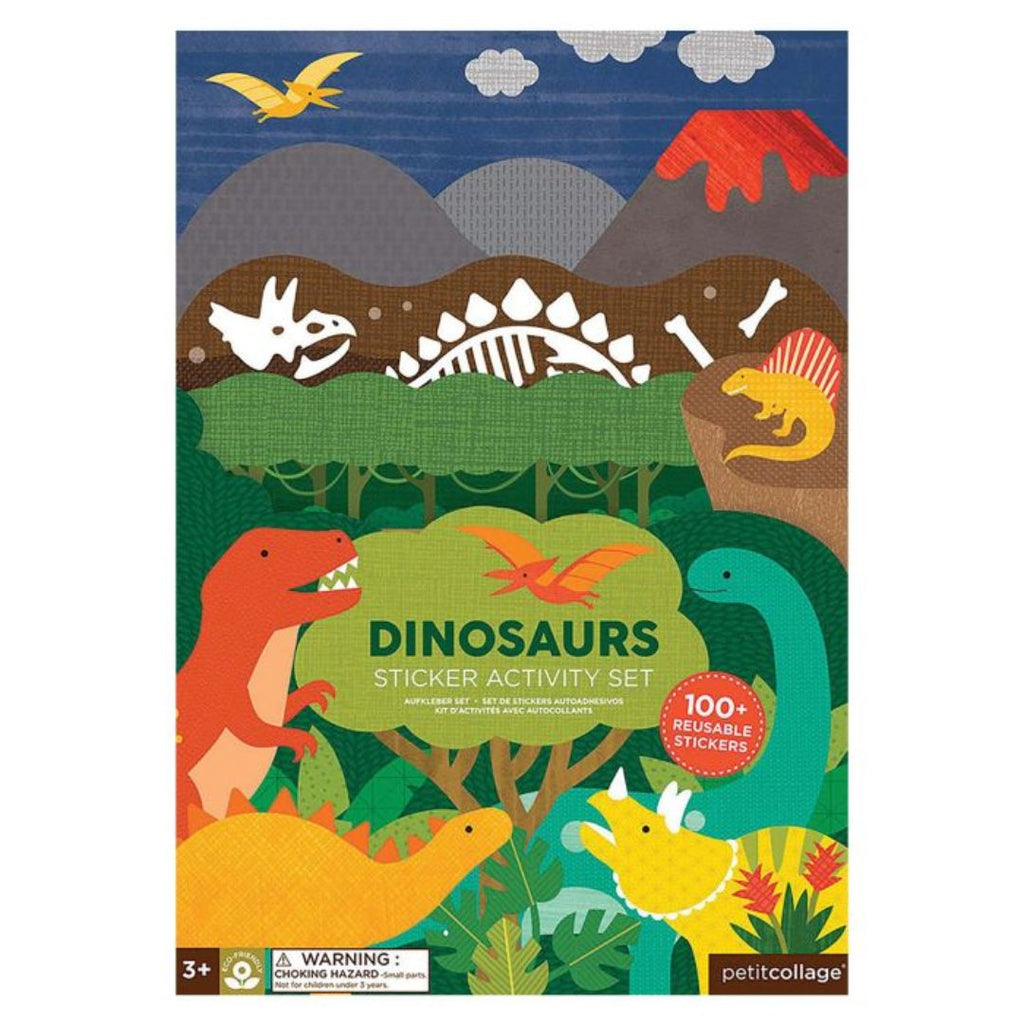 Petit Collage | Sticker Activity Set - Dinosaurs