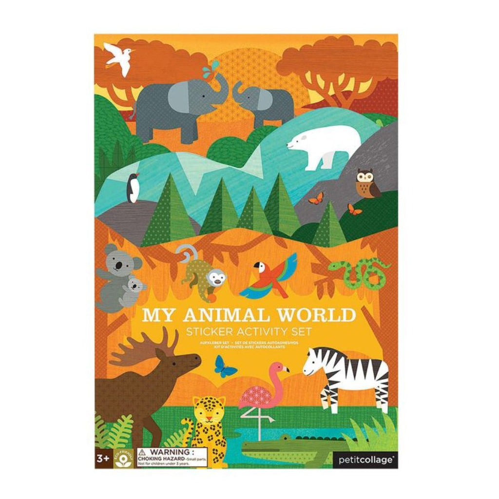 Petit Collage | Sticker Activity Set - My Animal World