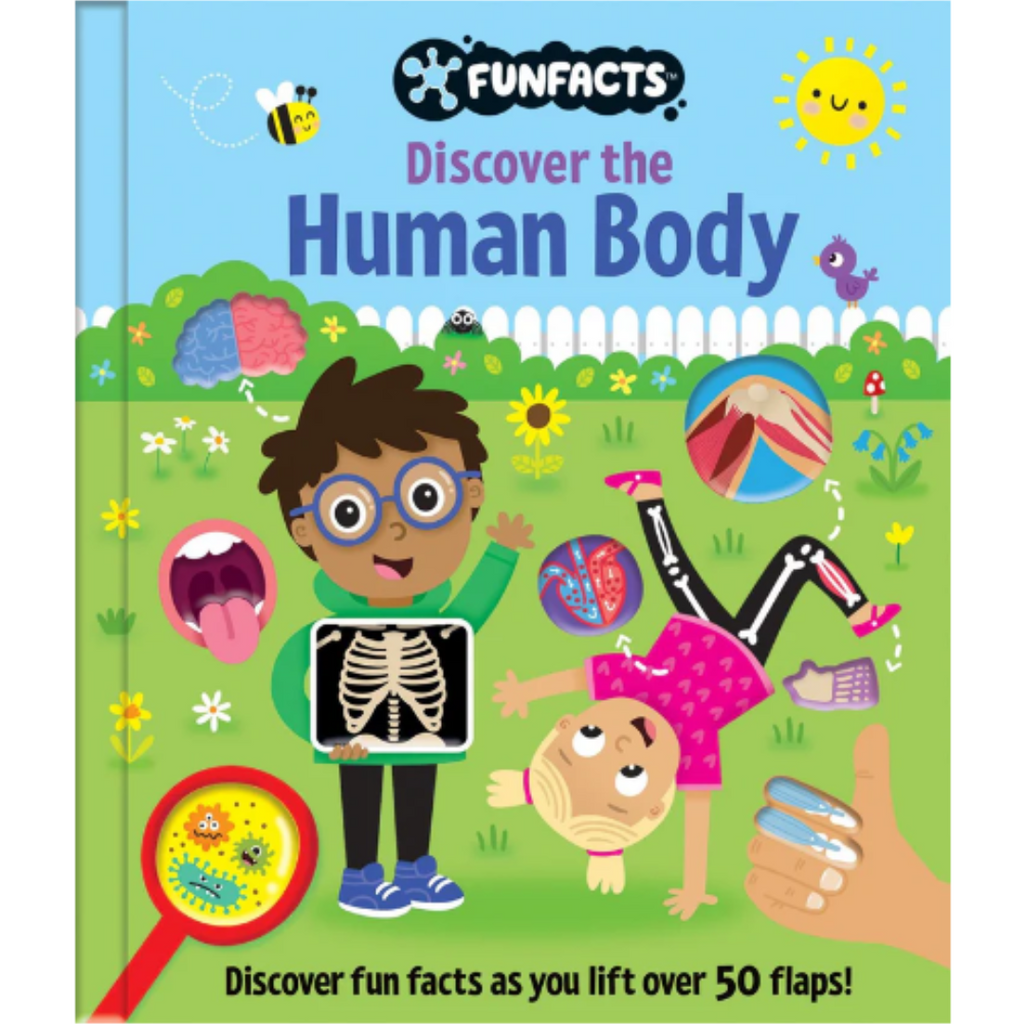 FunFacts - Lift the Flap Board Book - Discover the Human Body