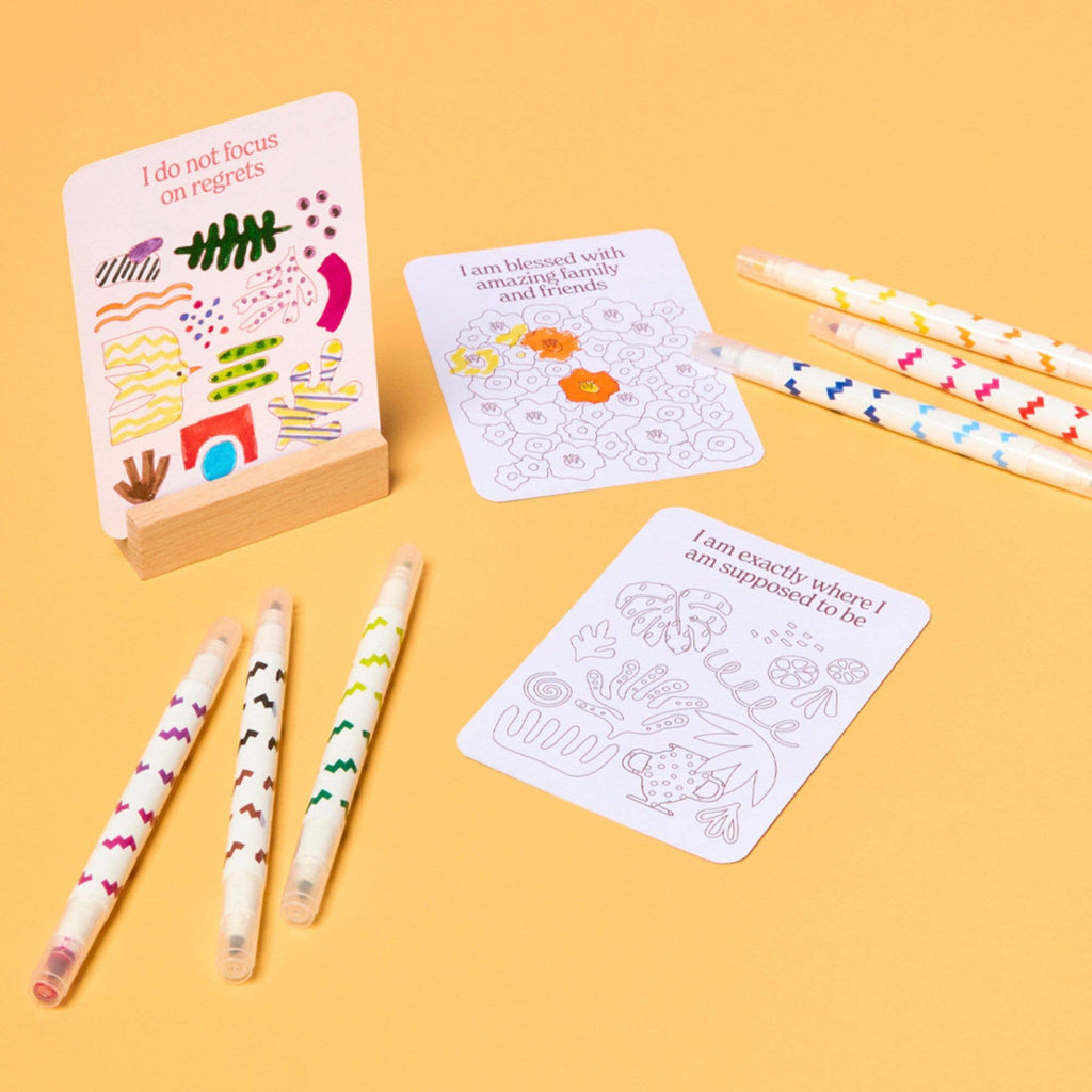 Journey Of Something  I Colour Your Own Affirmation Cards