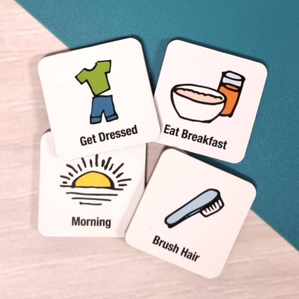 Prepp'd Kids I Morning & Evening Routine Chart Set (A4)