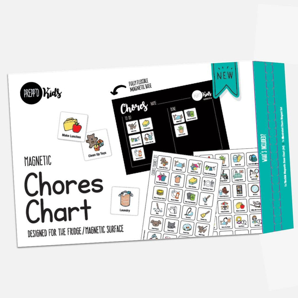 Prepp'd Kids I Chore Chart Set (A4)