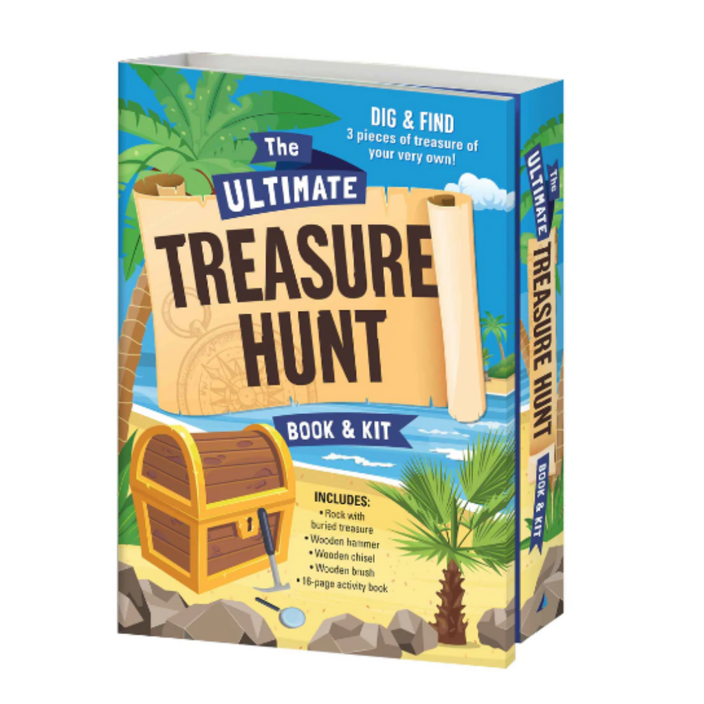 the ultimate treasure hunt book and kit activity pack school holiday fun