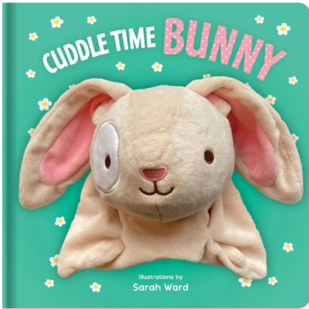 Hand Puppet Book - Cuddle Time Bunny