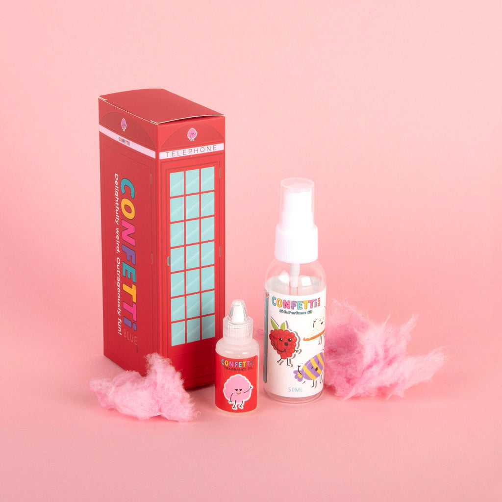 Confetti Blue I Cotton Candy Mini Perfume Making Kit