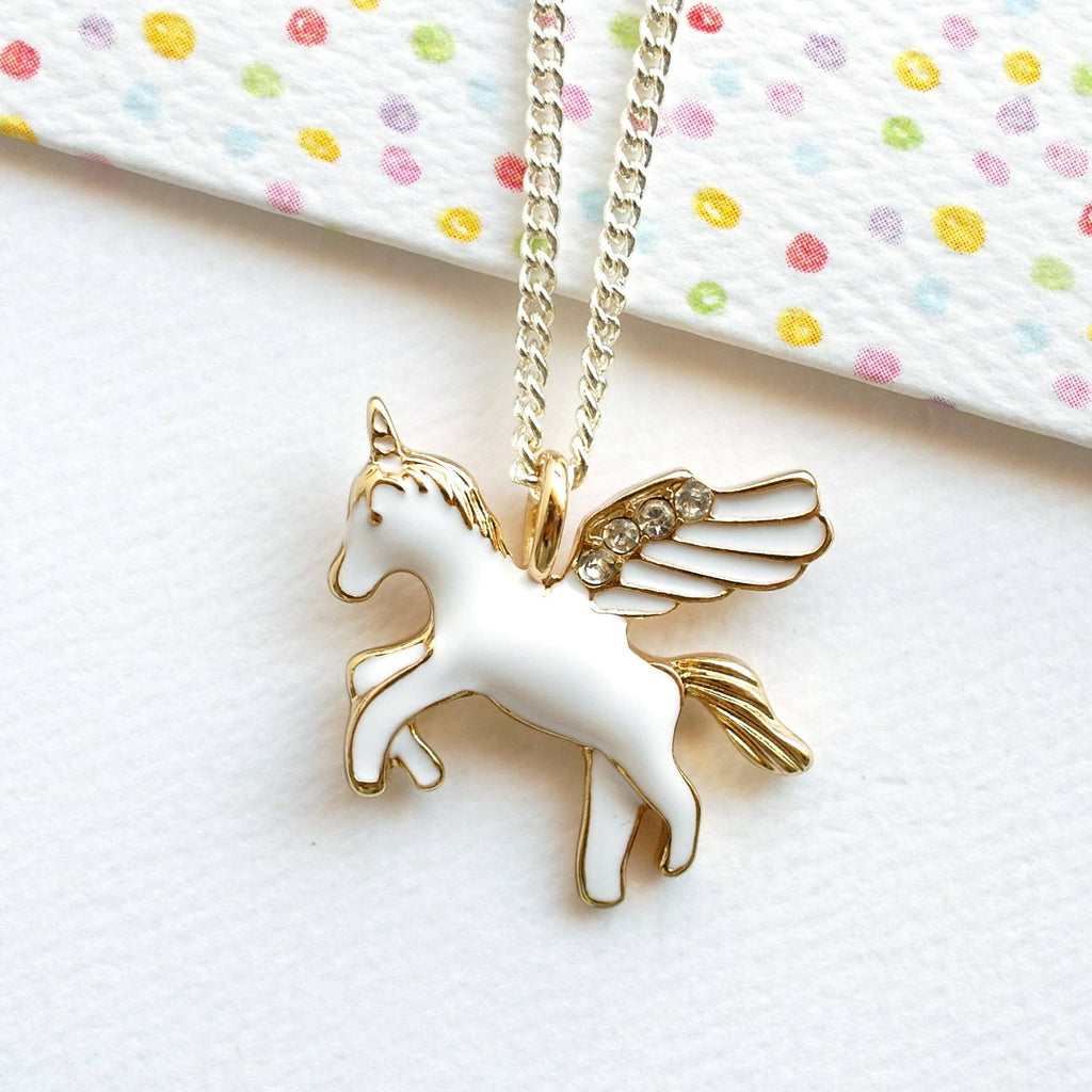 Lauren Hinkley Australia I Gold Unicorn Necklace