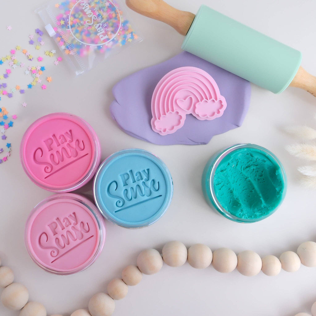 Play Sense - PlayDough | Pastel Blue | Tutti Fruity Scented: Small