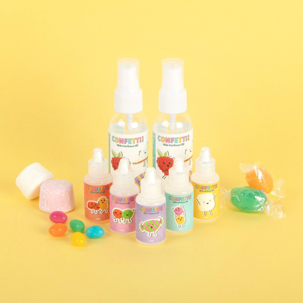 Confetti Blue | Candy Scented Perfume Making Kit