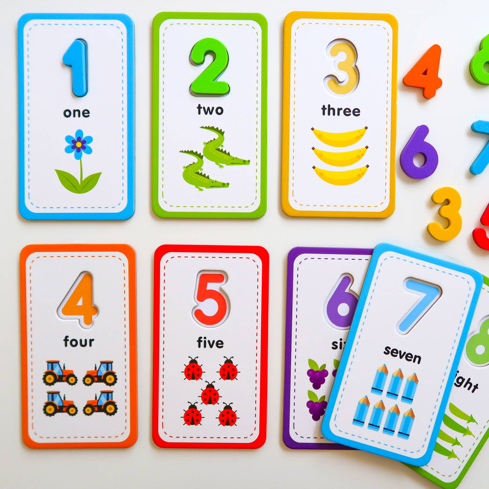 Curious Columbus | Flashcards and 123 Magnetic Numbers