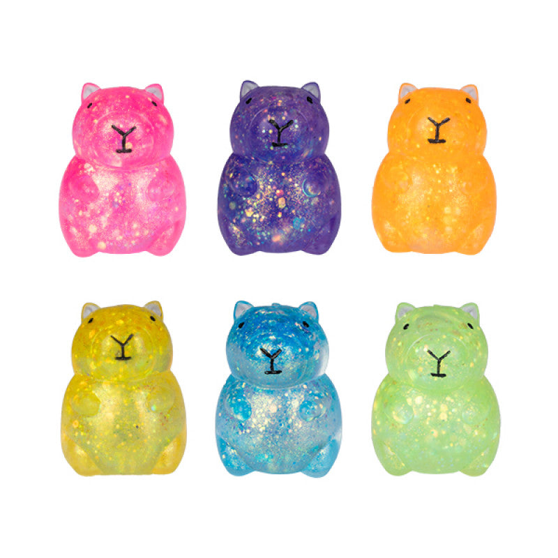 Fidget Friends | Squishy Glitter Capybara