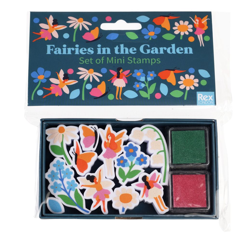 Rex London | Mini Stamp Set - Fairies in the Garden