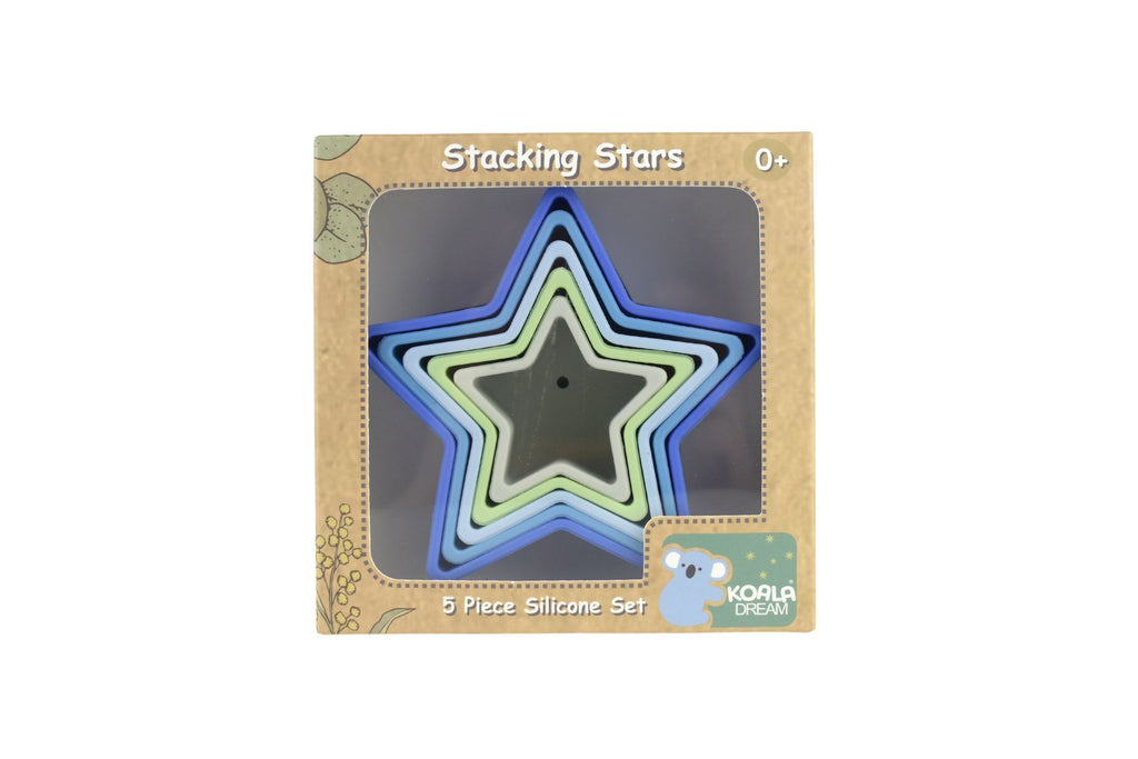 Koala Dream | Silicone Stacking Stars 5pc