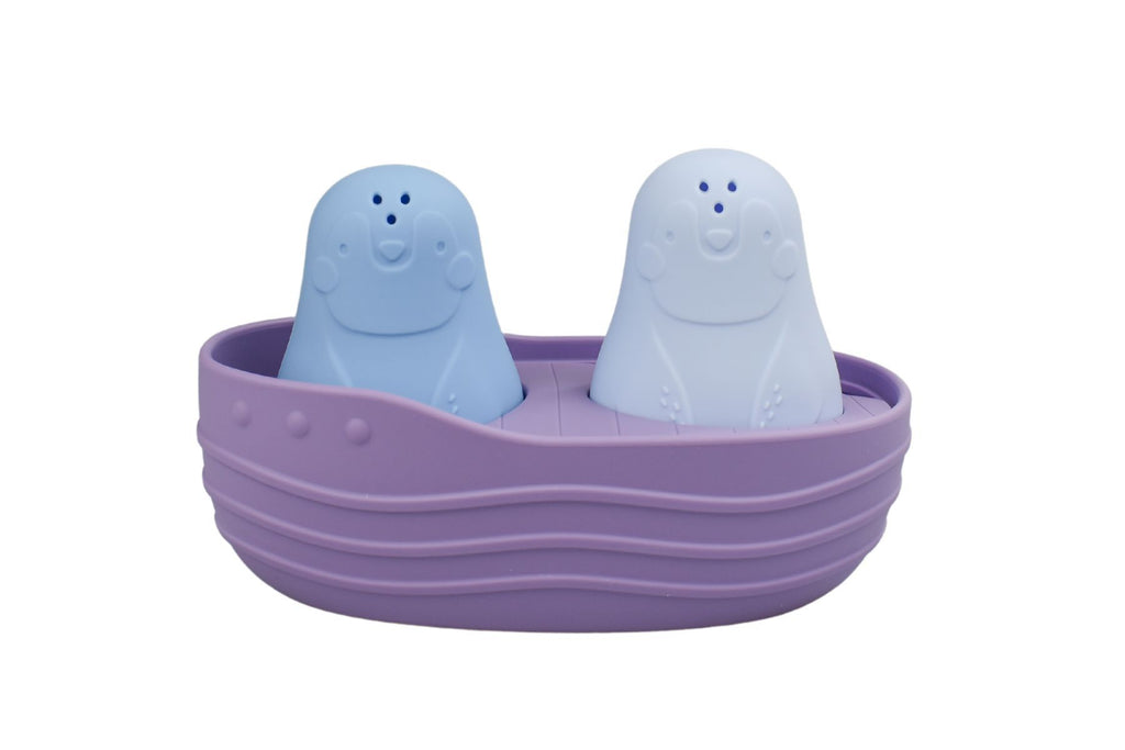 Koala Dreams | Silicone Bath Boat and Animal Squirter Set